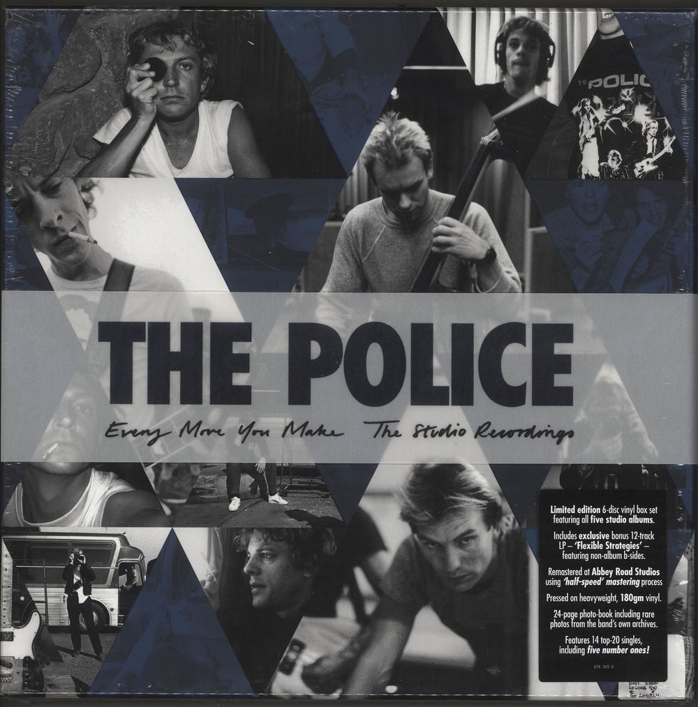 The Police Every Move You Make: The Studio Recordings - Sealed box UK Vinyl Box Set 676325-0