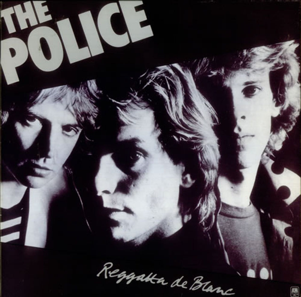 The Police Reggatta De Blanc - Shrink UK vinyl LP album (LP record) AMLH64792