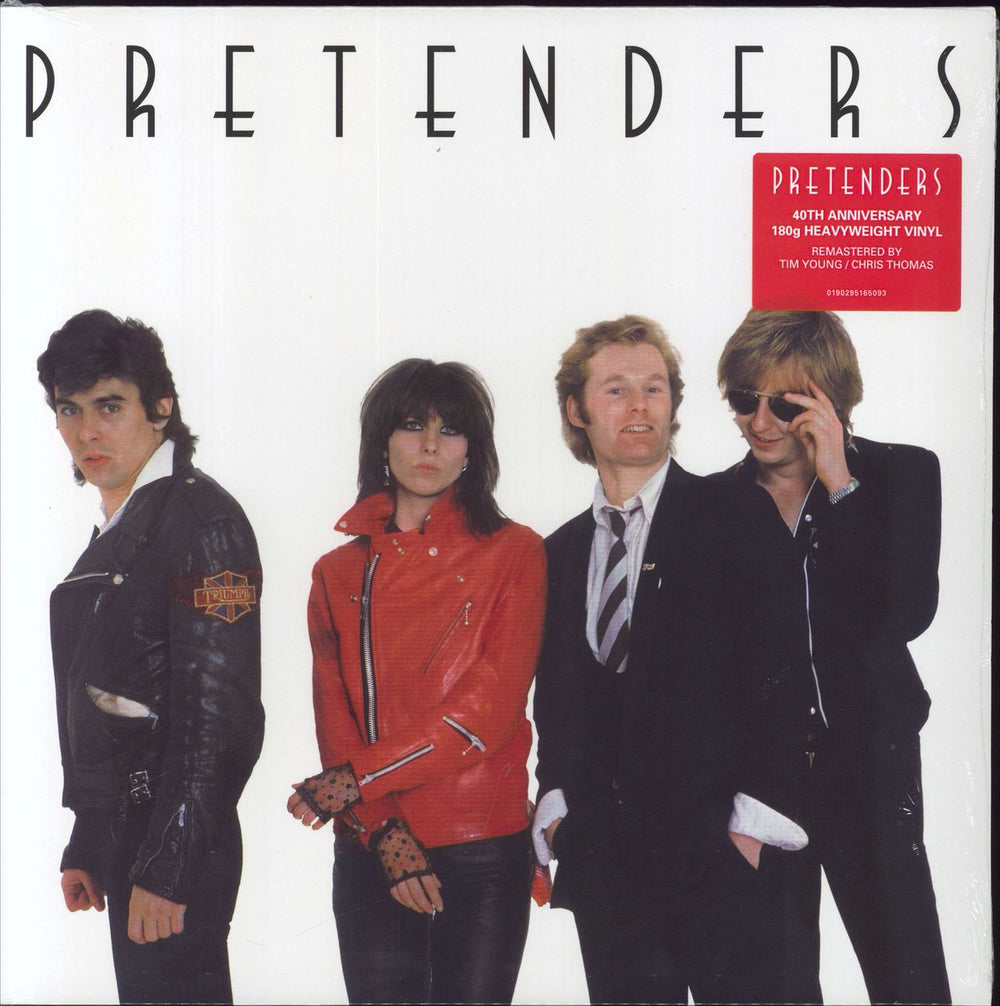 The Pretenders Pretenders - 180gm Red Vinyl - Sealed UK vinyl LP album (LP record) 0190295165093