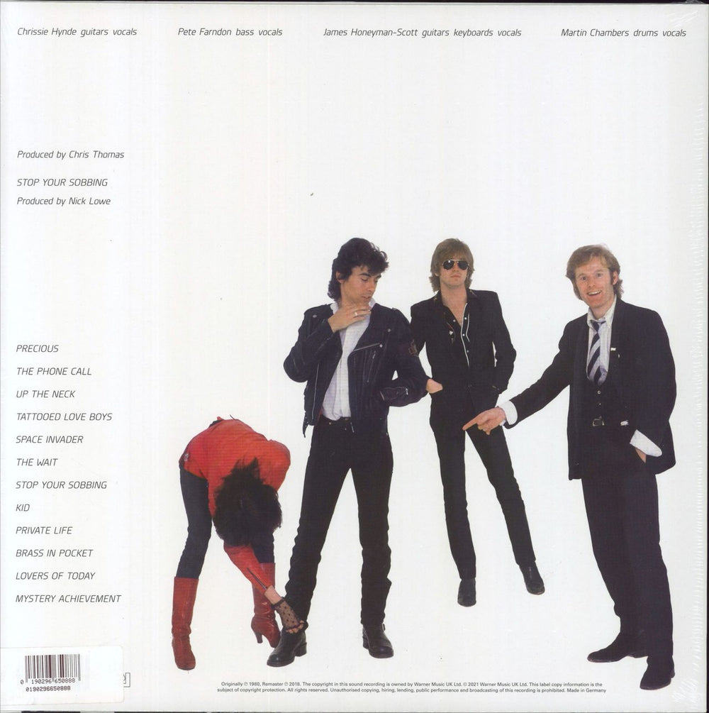 The Pretenders Pretenders - 180gm Red Vinyl - Sealed UK vinyl LP album (LP record) 190296650888