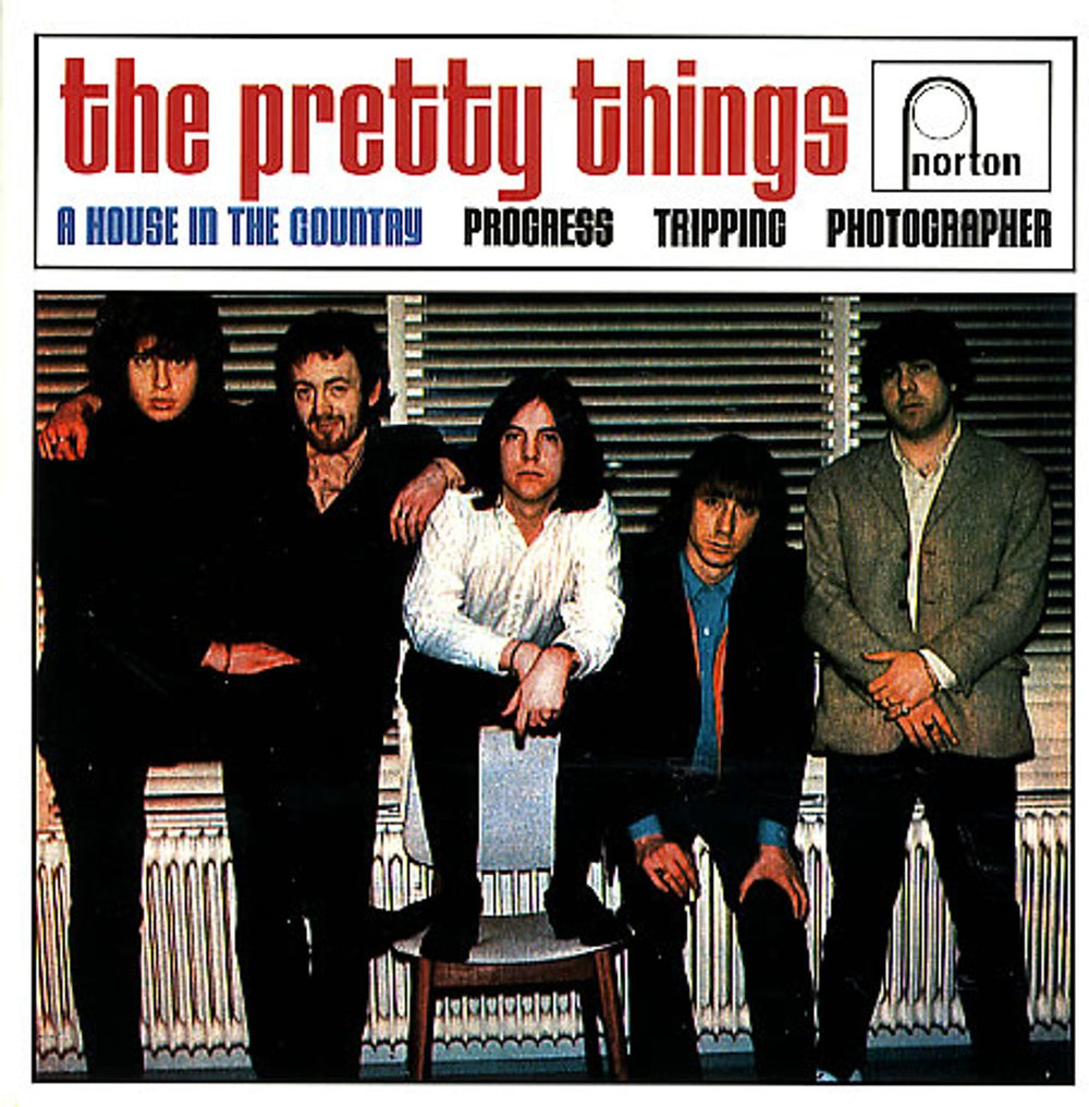 The Pretty Things A House In The Country US 7" vinyl single (7 inch record / 45) EP505