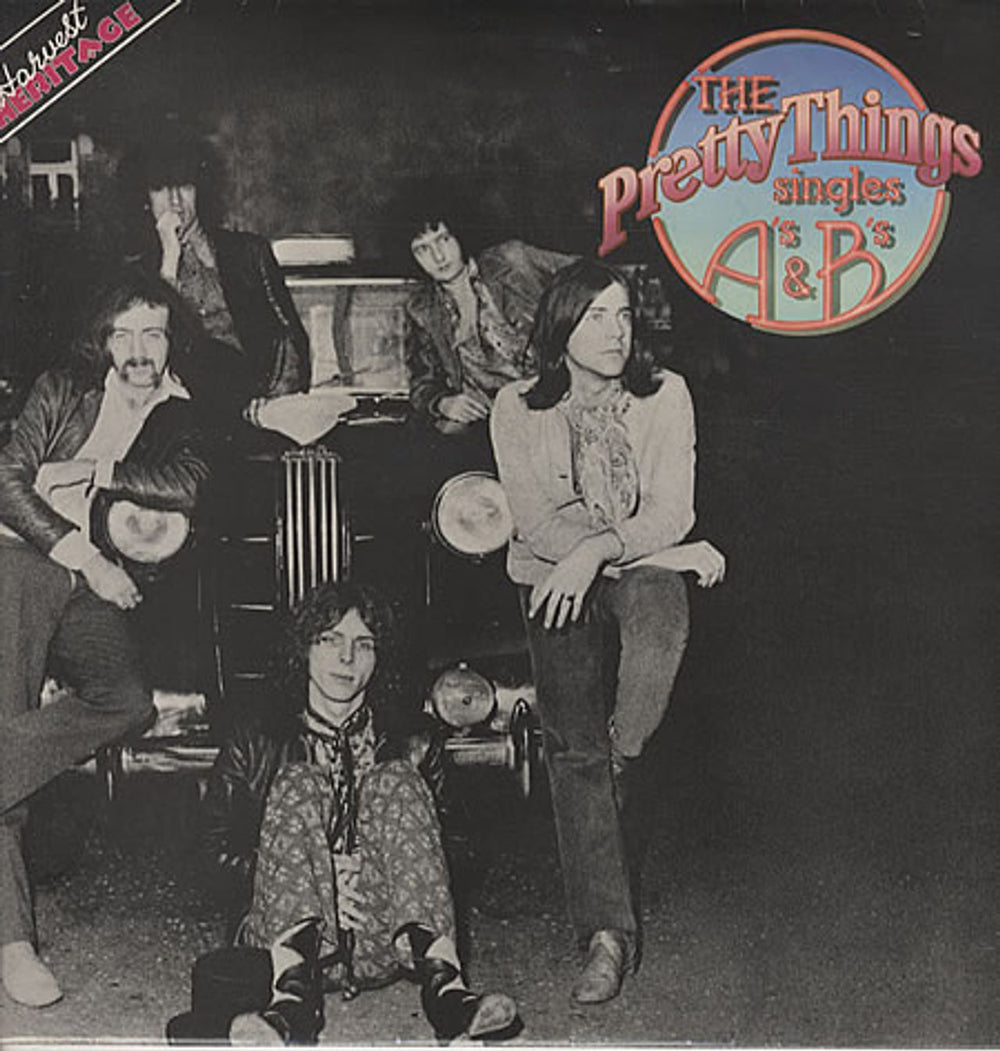 The Pretty Things Singles A's & B's UK vinyl LP album (LP record) SHSM2022