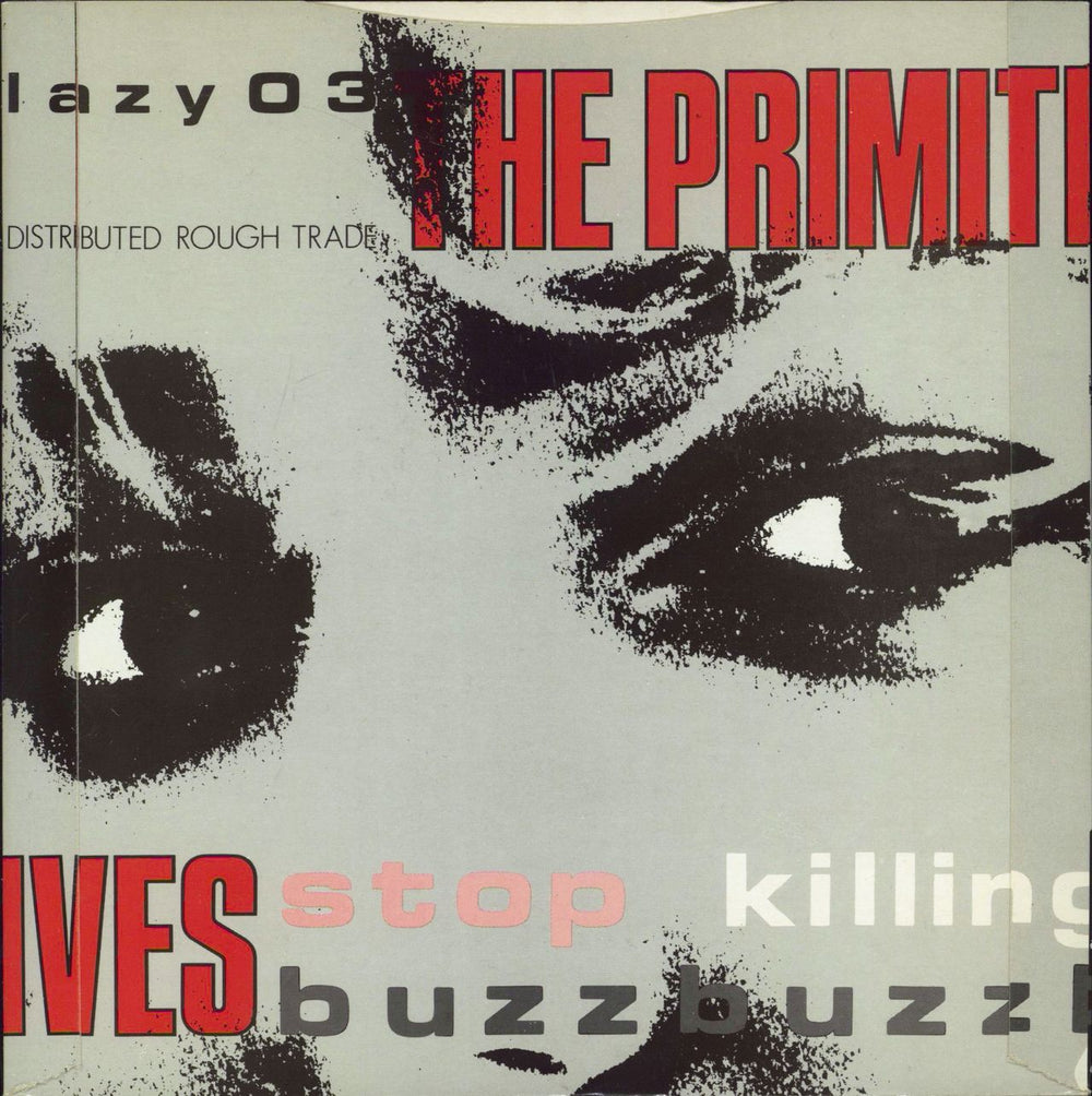 The Primitives Stop Killing Me + postcard UK 7" vinyl single (7 inch record / 45)