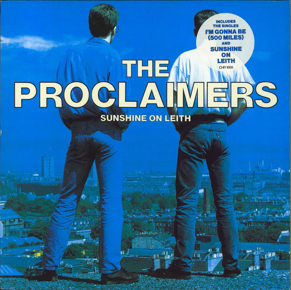 The Proclaimers Sunshine On Leith - Stickered UK vinyl LP album (LP record) CHR1668