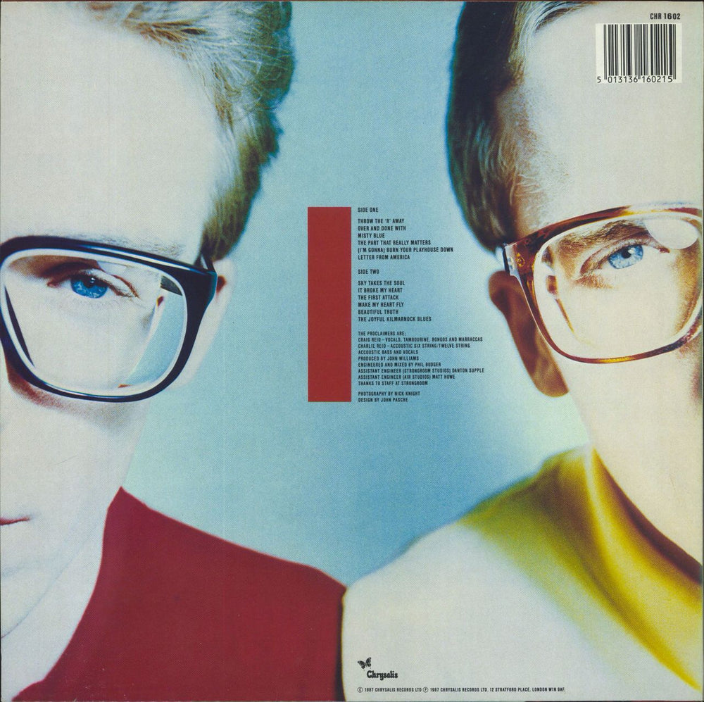 The Proclaimers This Is The Story - 1st UK vinyl LP album (LP record) 5013136160215