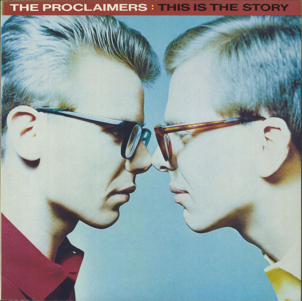 The Proclaimers This Is The Story - 1st UK vinyl LP album (LP record) CHR1602