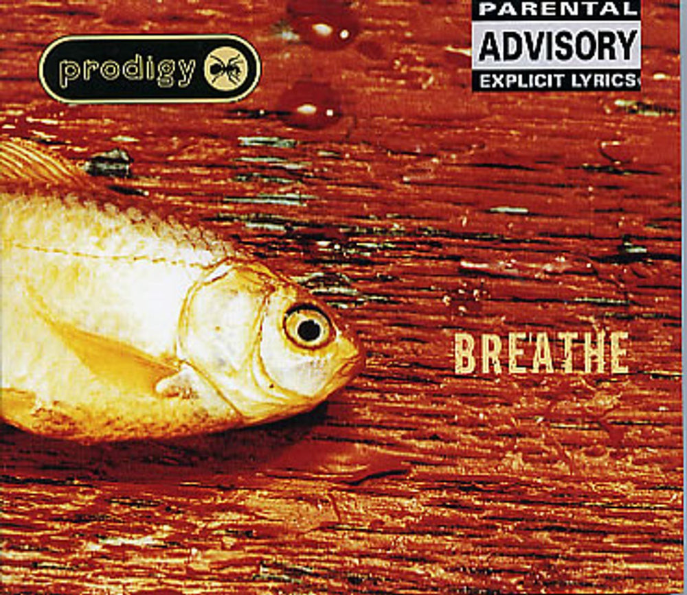The Prodigy Breathe UK CD single (CD5 / 5") XLS80CD