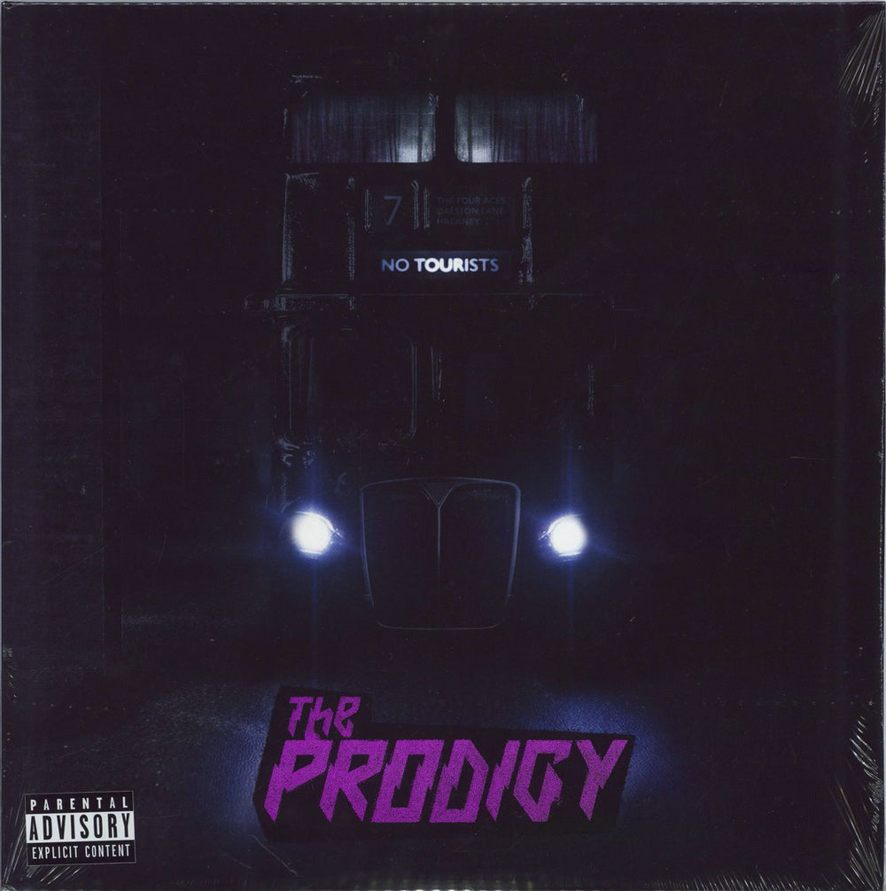 The Prodigy No Tourists - Clear Vinyl - Sealed UK 2-LP vinyl record set (Double LP Album) 538426301