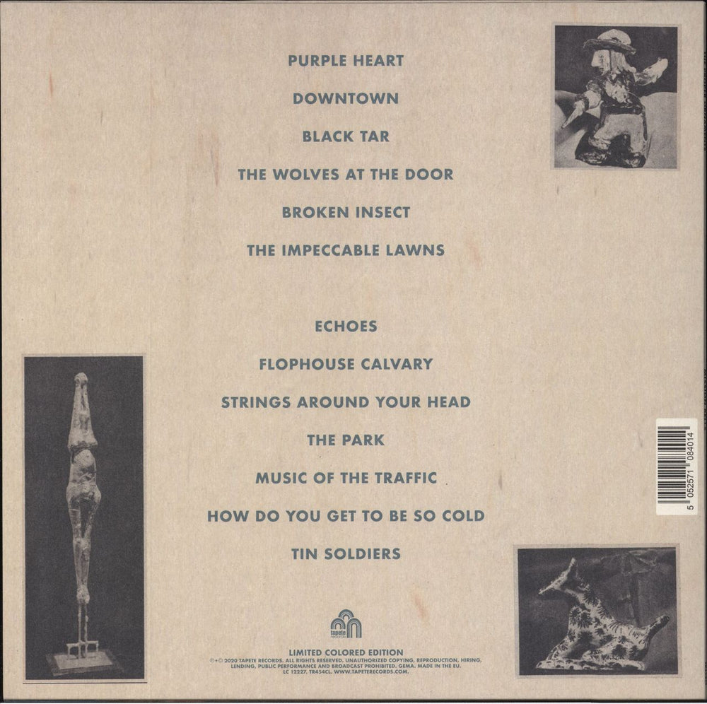 The Proper Ornaments Mission Bells - Clear Vinyl UK vinyl LP album (LP record) 5052571084014