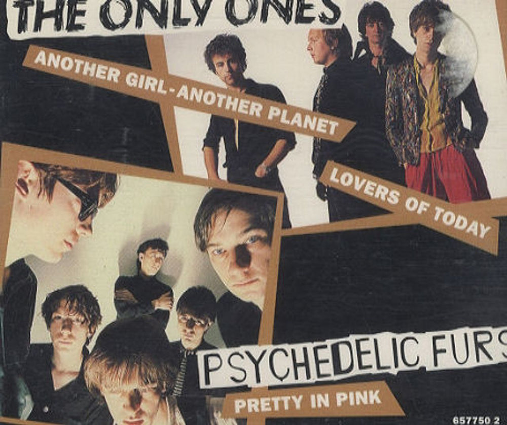 The Psychedelic Furs The Only Ones UK CD single (CD5 / 5") 657750-2