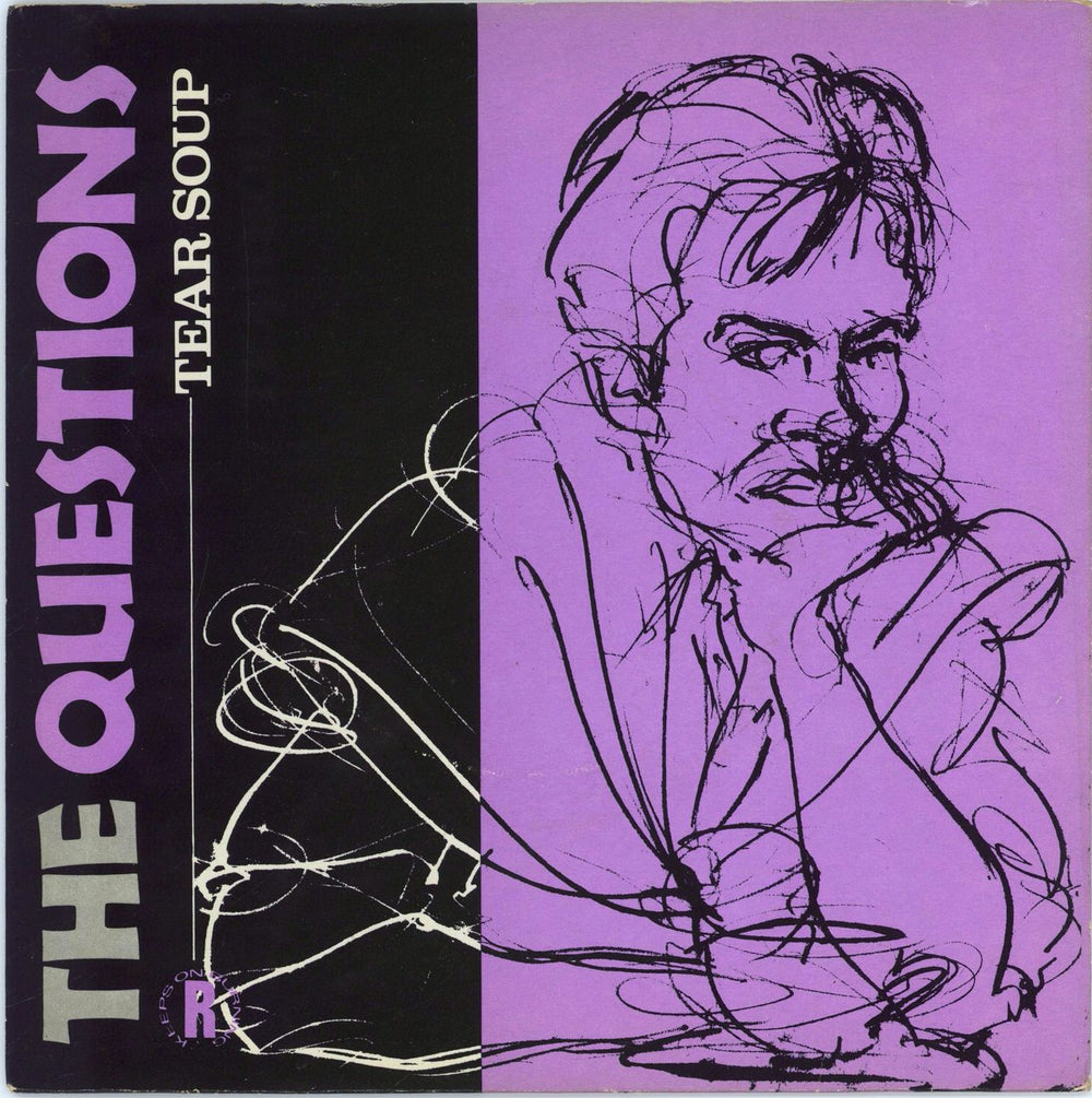 The Questions Tear Soup + Sleeve UK 7" vinyl single (7 inch record / 45) KOB705