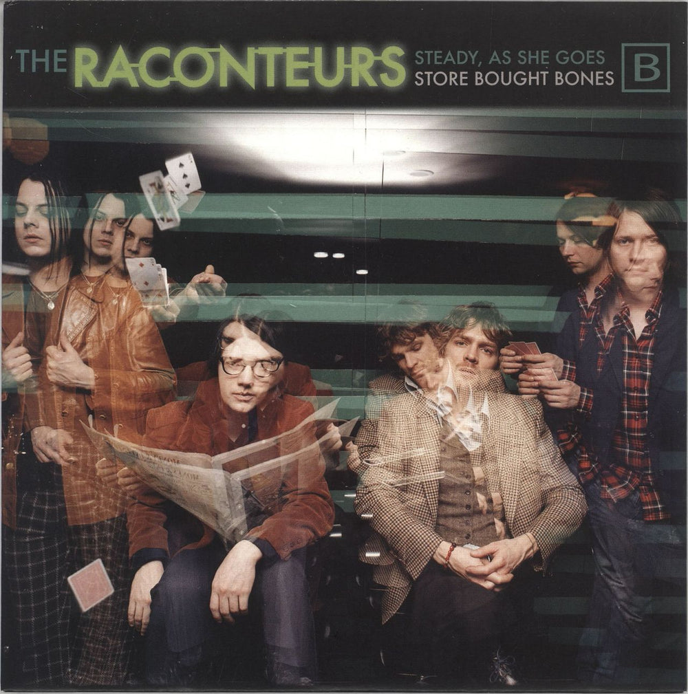 The Raconteurs Steady, As She Goes - 2nd UK 7" vinyl single (7 inch record / 45) XLS229A