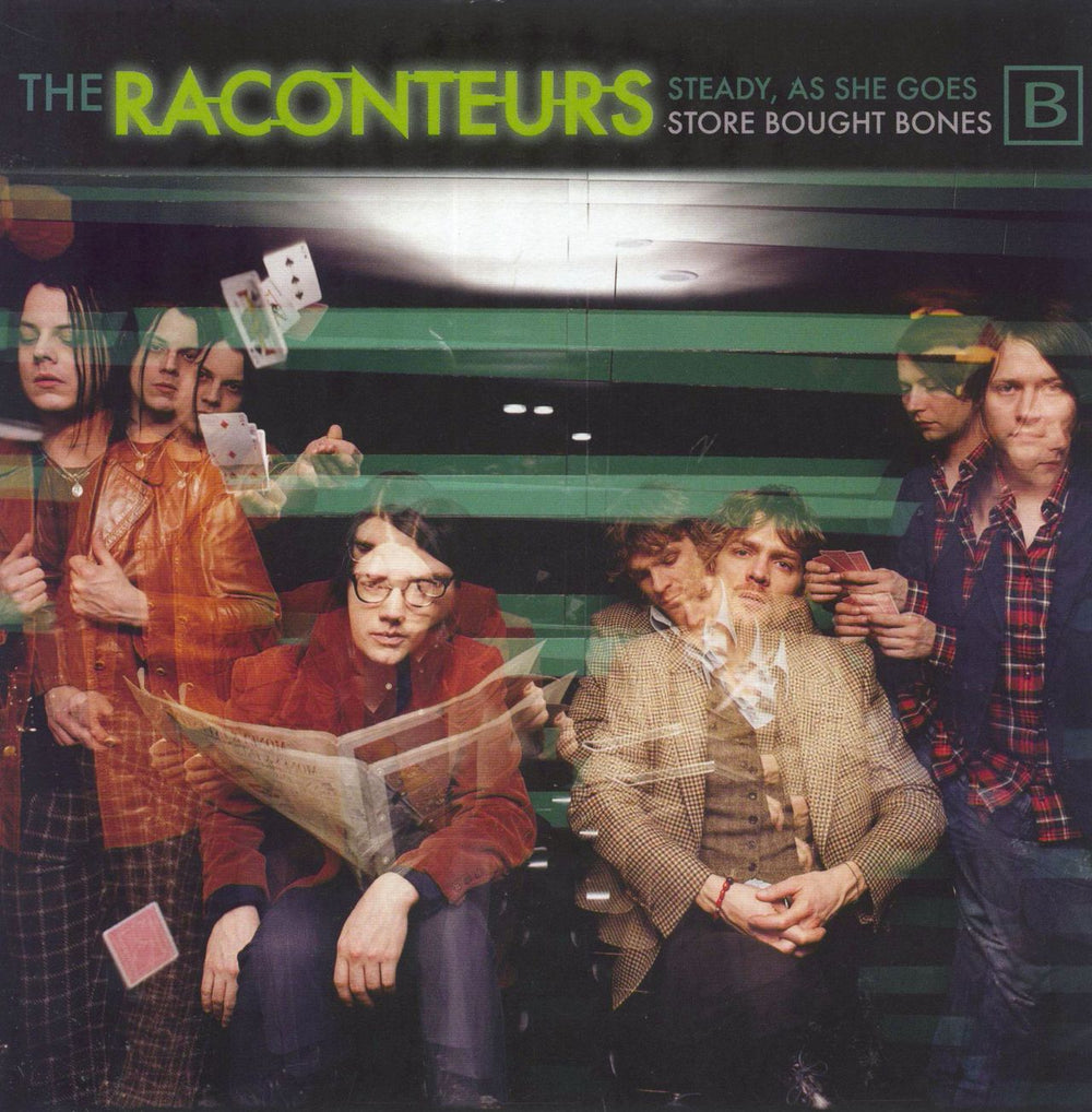 The Raconteurs Steady, As She Goes - 2nd UK 7" vinyl single (7 inch record / 45) XLS229A