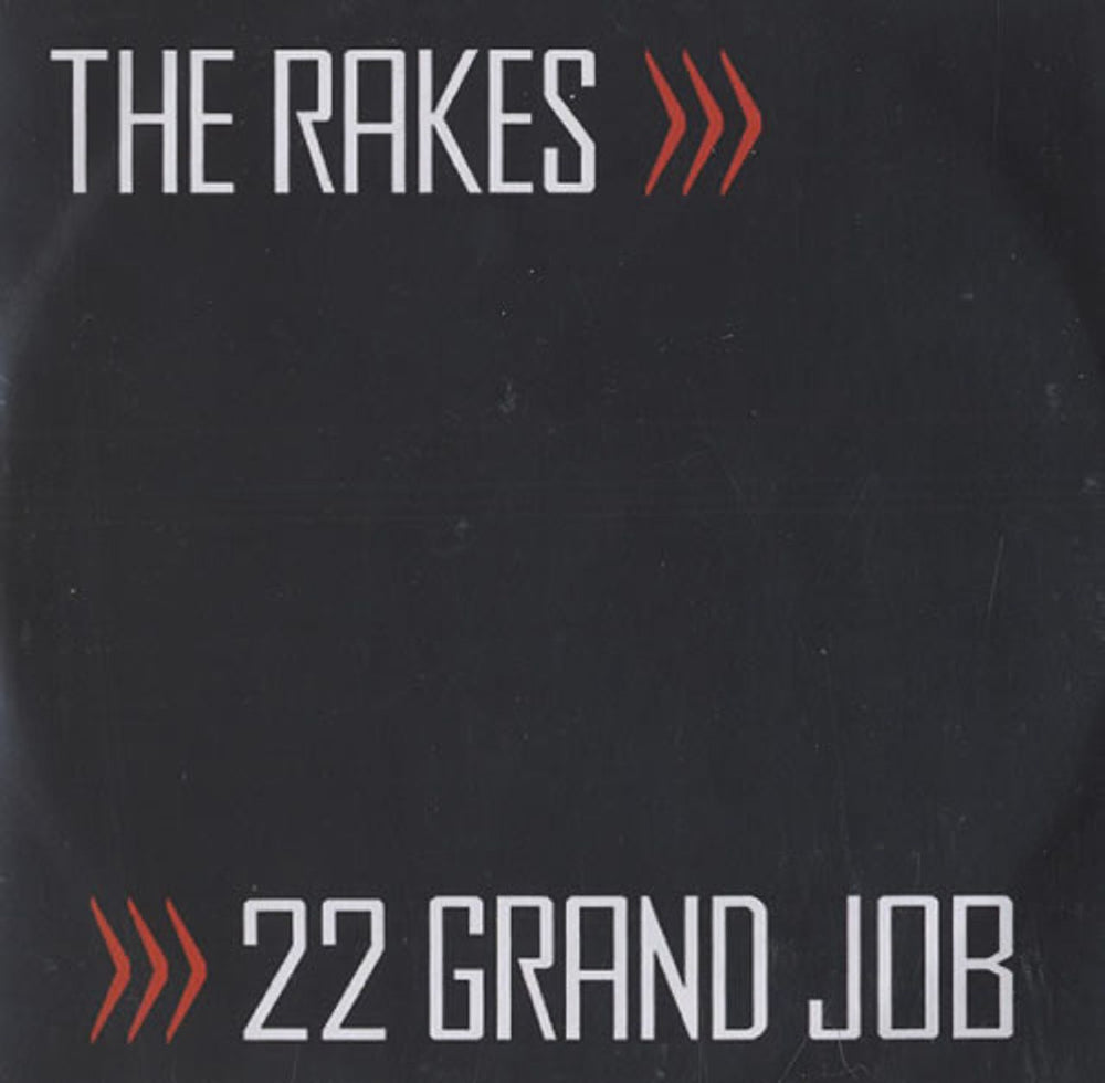 The Rakes (Indie) 22 Grand Job UK Promo CD-R acetate CD-R ACETATE