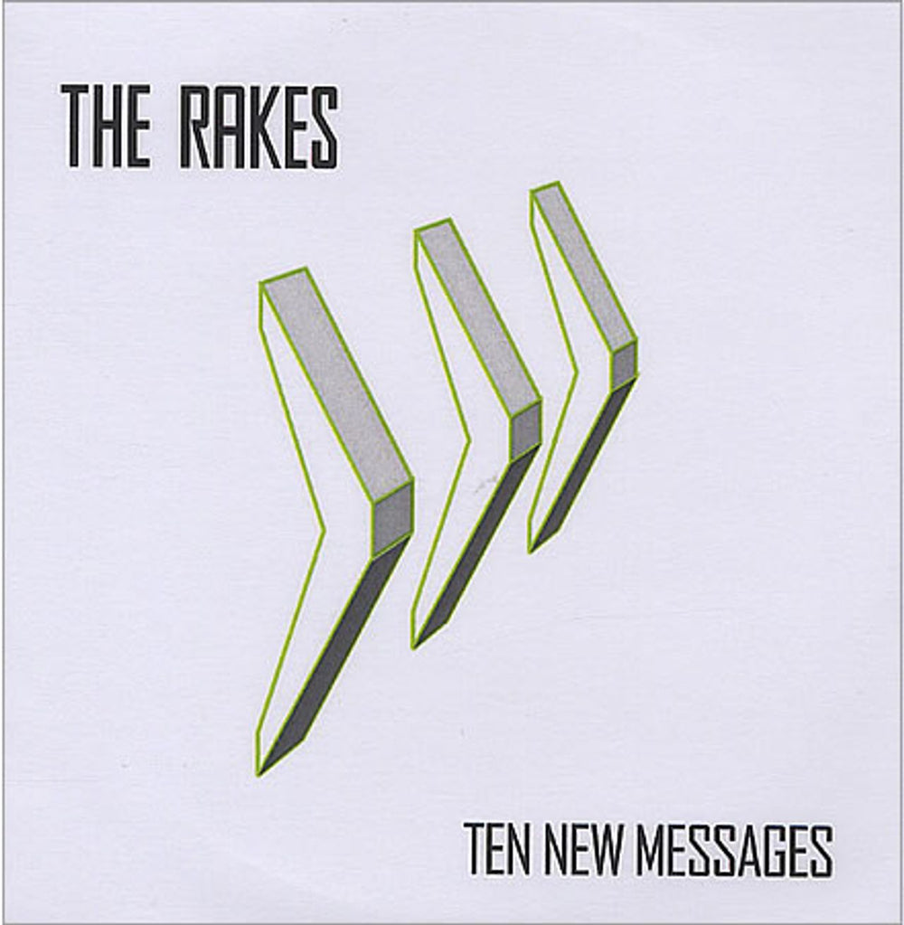The Rakes (Indie) Ten New Messages UK CD-R acetate CD-R ACEATE