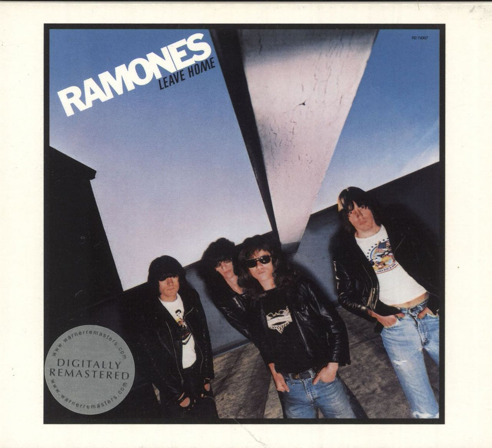 The Ramones Leave Home UK CD album (CDLP) 8122743072