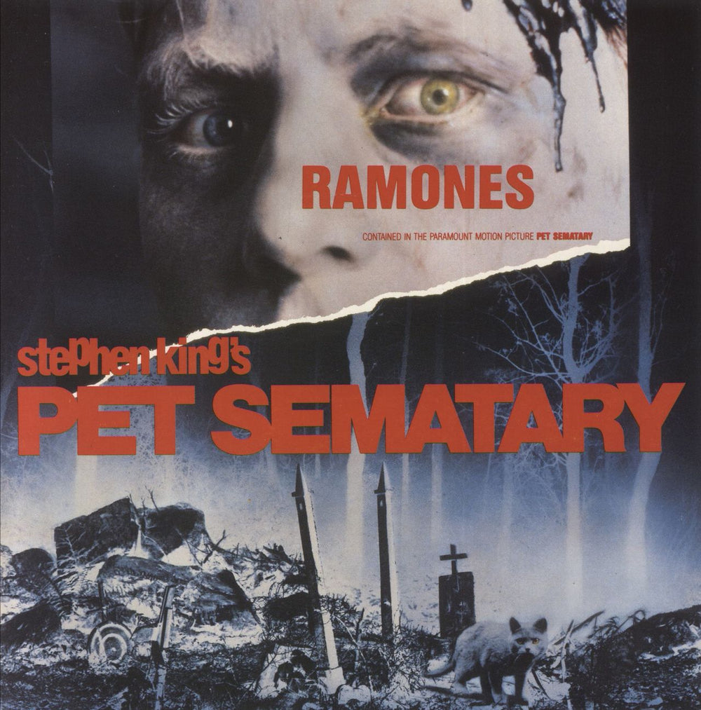 The Ramones Pet Sematary UK 7" vinyl single (7 inch record / 45) CHS3423