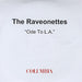 The Raveonettes Ode To L.A. UK Promo CD-R acetate CD-R ACETATE