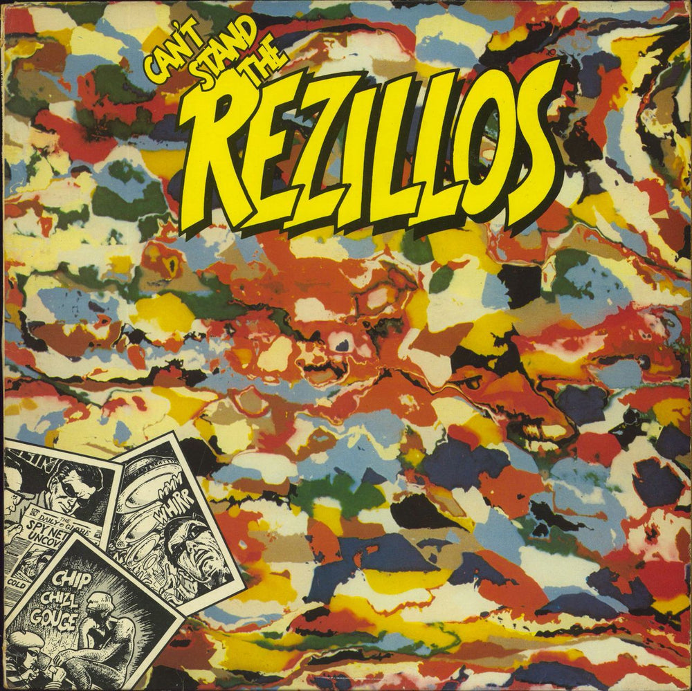 The Rezillos Can't Stand The Rezillos - 2nd UK vinyl LP album (LP record) K56530