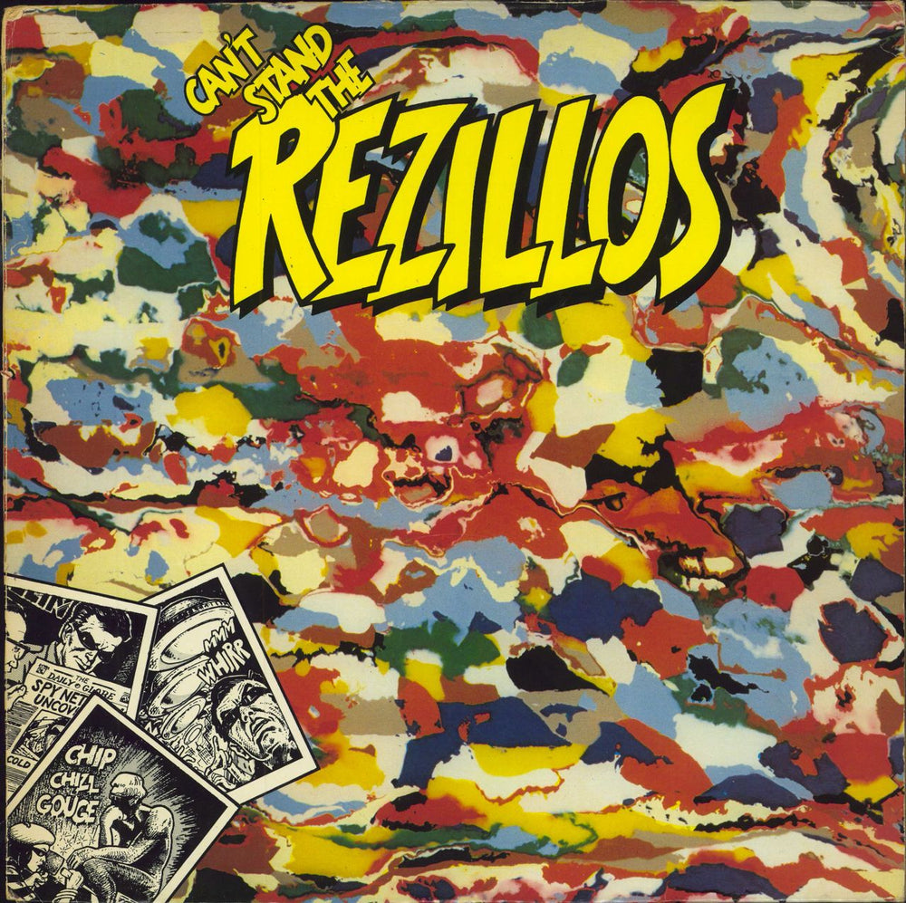 The Rezillos Can't Stand The Rezillos-Autographed UK vinyl LP album (LP record) K56530