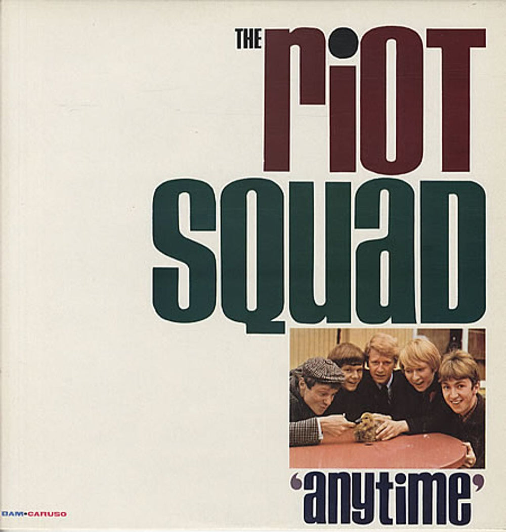 The Riot Squad Anytime UK vinyl LP album (LP record) KIRI080