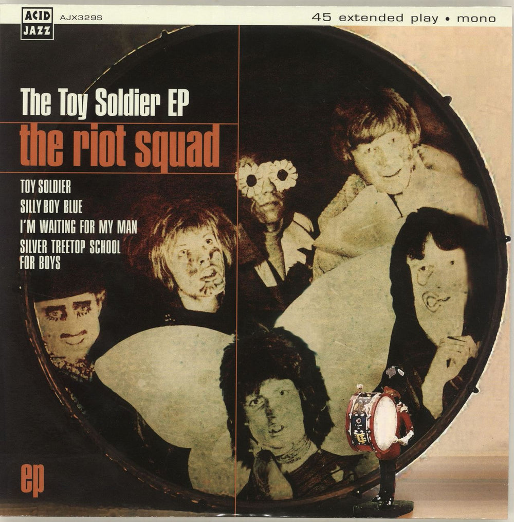 The Riot Squad The Toy Soldier EP UK 7" vinyl single (7 inch record / 45) AJX329S