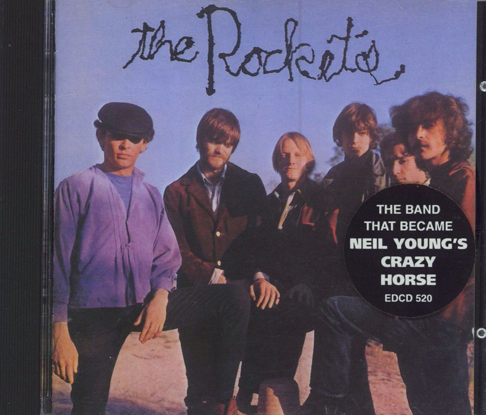 The Rockets (Crazy Horse) The Rockets UK CD album (CDLP) EDCD520