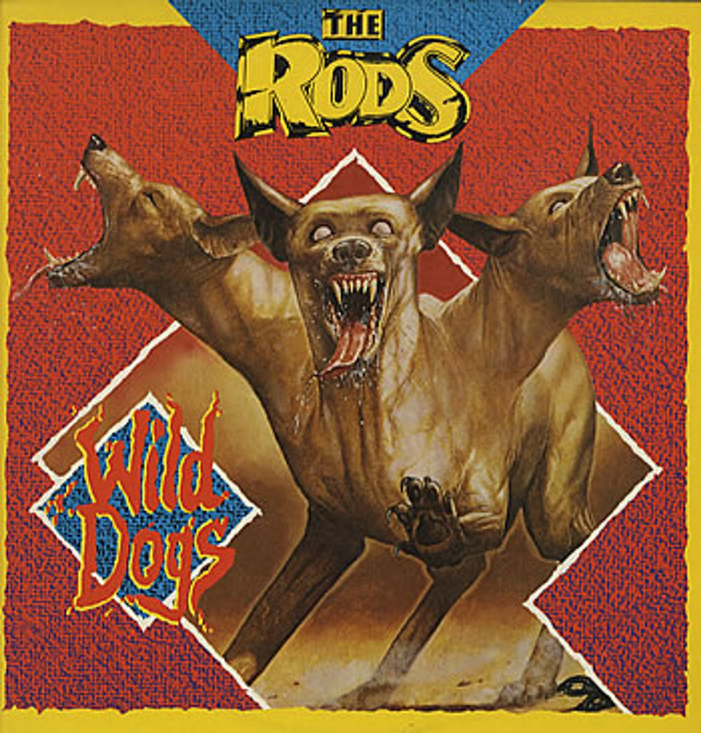 The Rods Wild Dogs UK vinyl LP album (LP record) SPART1196