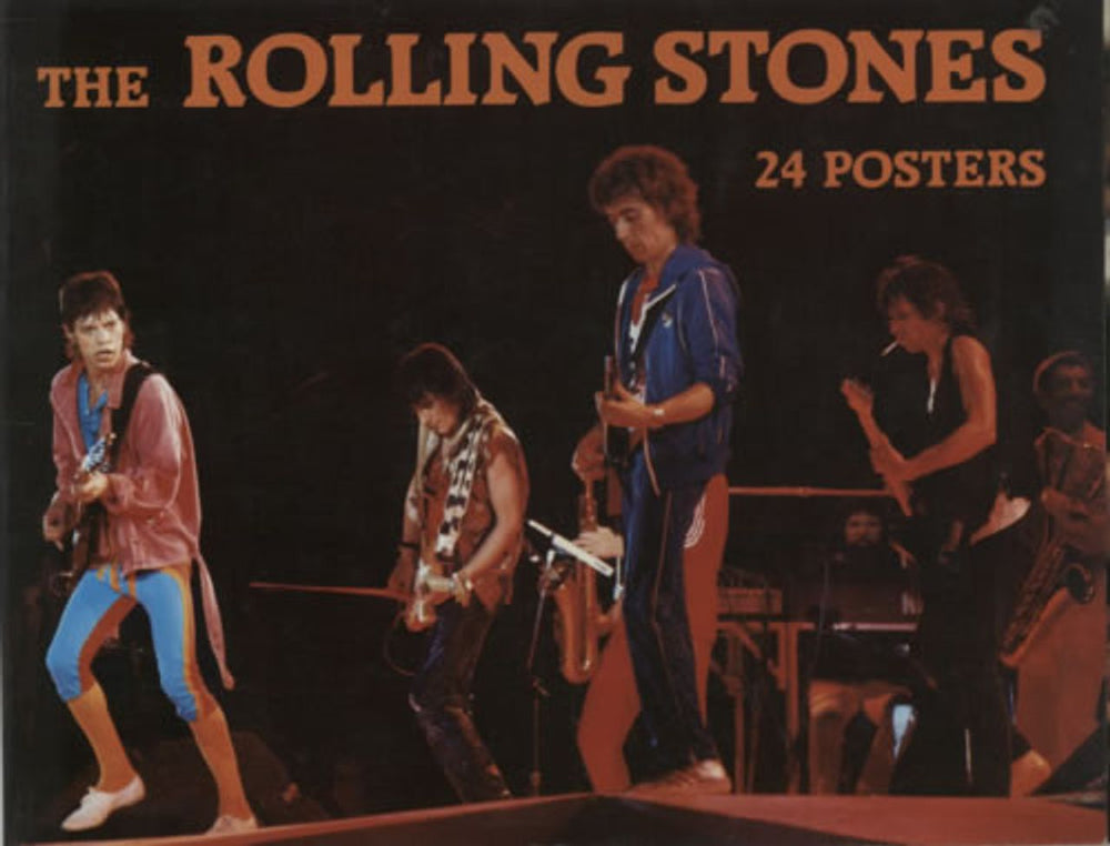 The Rolling Stones 24 Posters Book UK book ISBN 0-86283-06