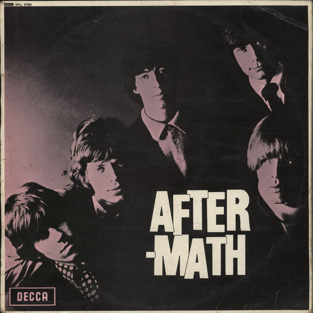 The Rolling Stones Aftermath - 1st [b] - G UK vinyl LP album (LP record) SKL4786