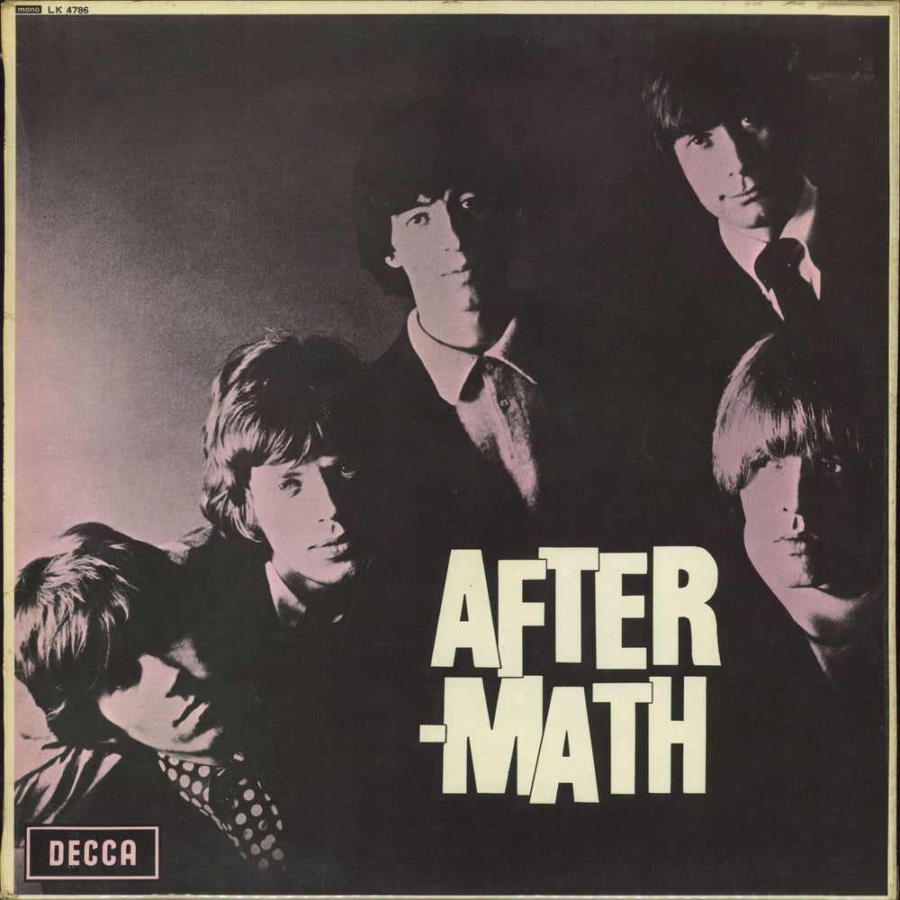 The Rolling Stones Aftermath - 8th UK vinyl LP album (LP record) LK4786