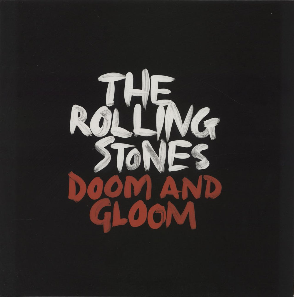 The Rolling Stones Doom And Gloom UK 10" vinyl single (10 inch record) 3723278