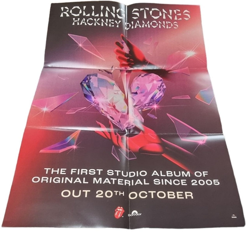 The Rolling Stones Hackney Diamonds - SHM-CD - Digipak - Sealed + Poster Japanese SHM CD ROLHMHA825028