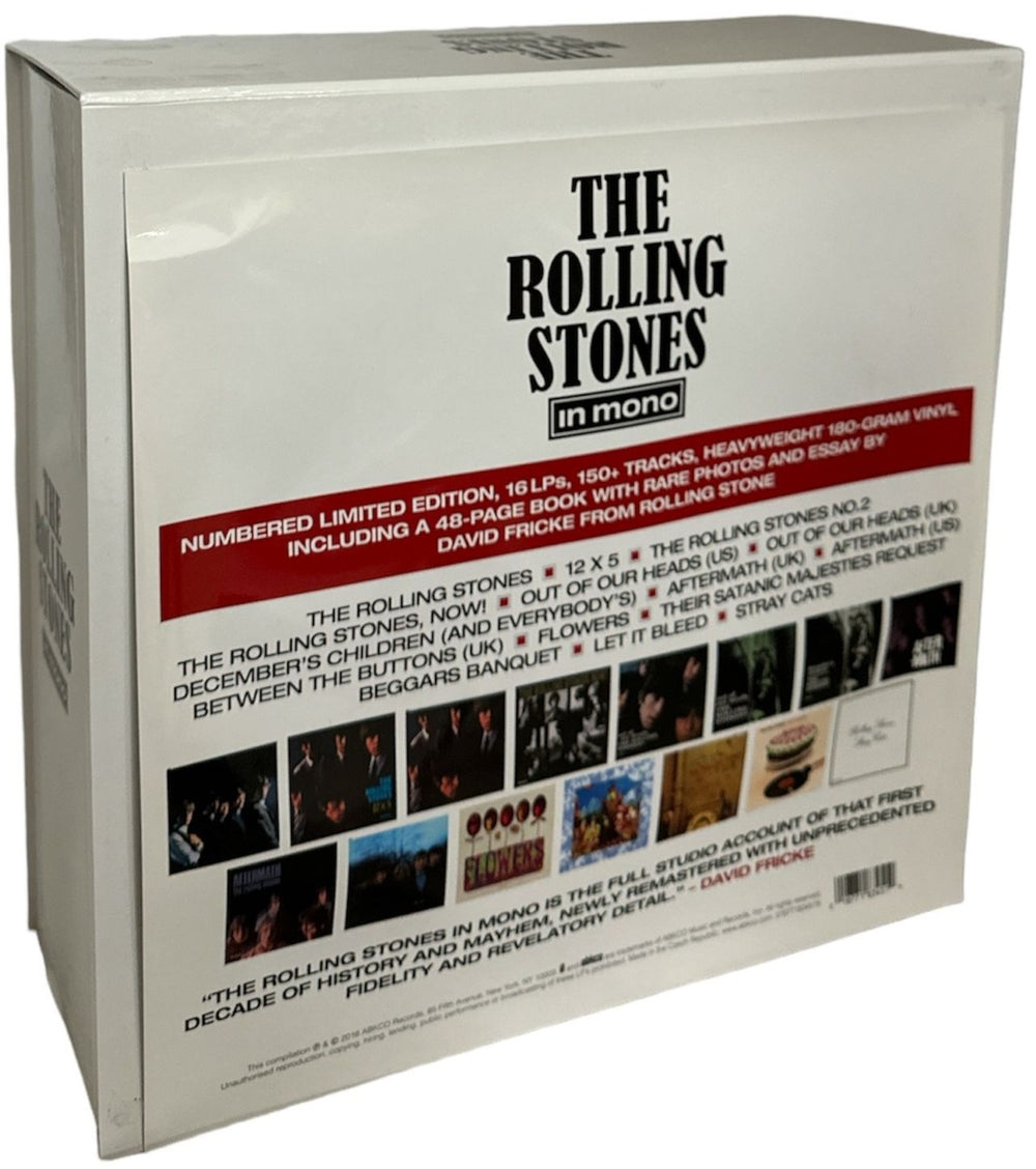 The Rolling Stones In Mono - Black Vinyl UK Vinyl Box Set ROLVXIN828085