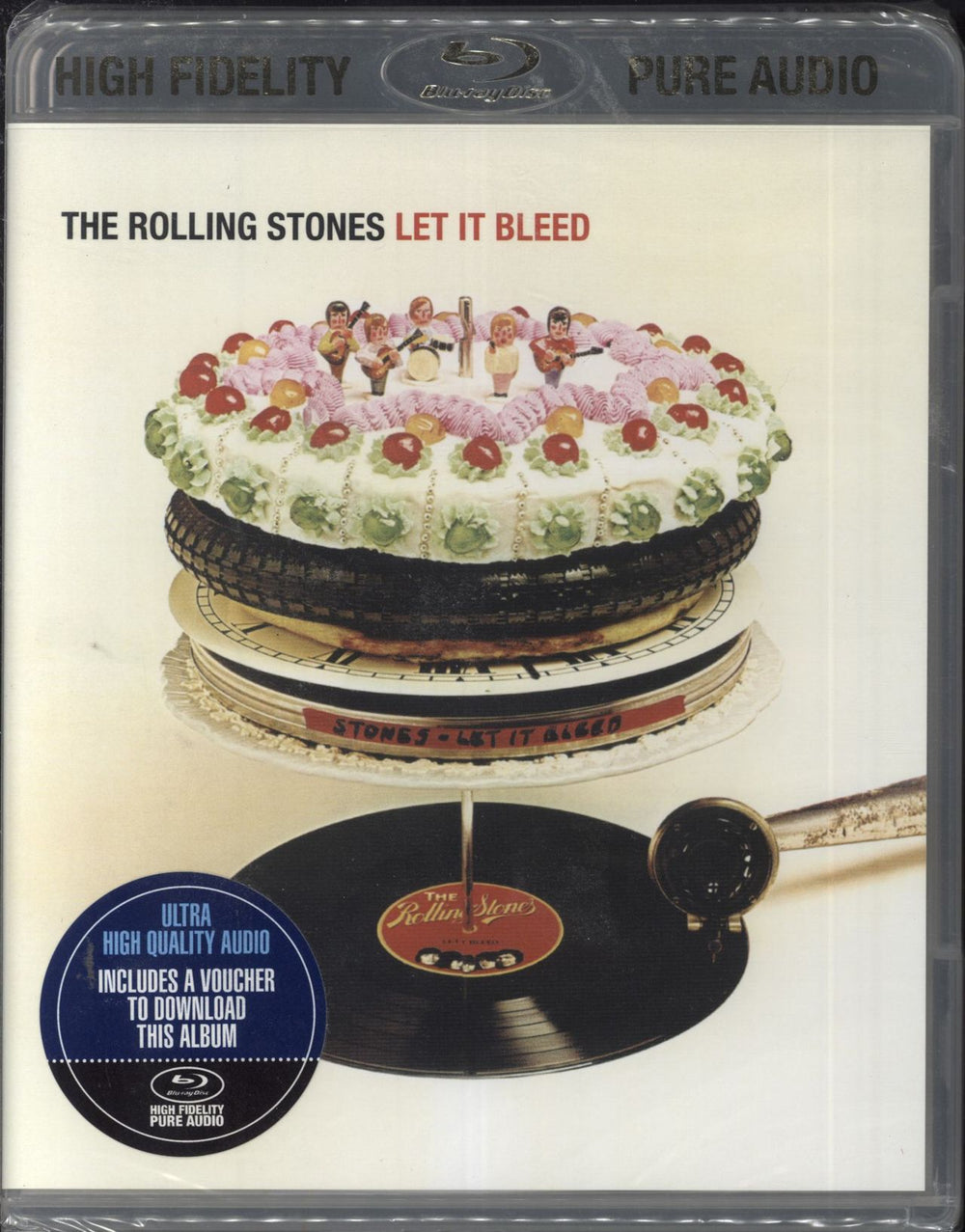 The Rolling Stones Let It Bleed -Sealed UK Blu Ray Audio 018771812425