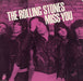 The Rolling Stones Miss You - Pink Dutch 12" vinyl single (12 inch record / Maxi-single) 12EMI2802