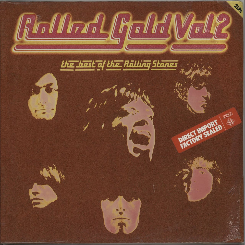 The Rolling Stones Rolled Gold Vol. 2 - Sealed German 2-LP vinyl record set (Double LP Album) 6.28527DP