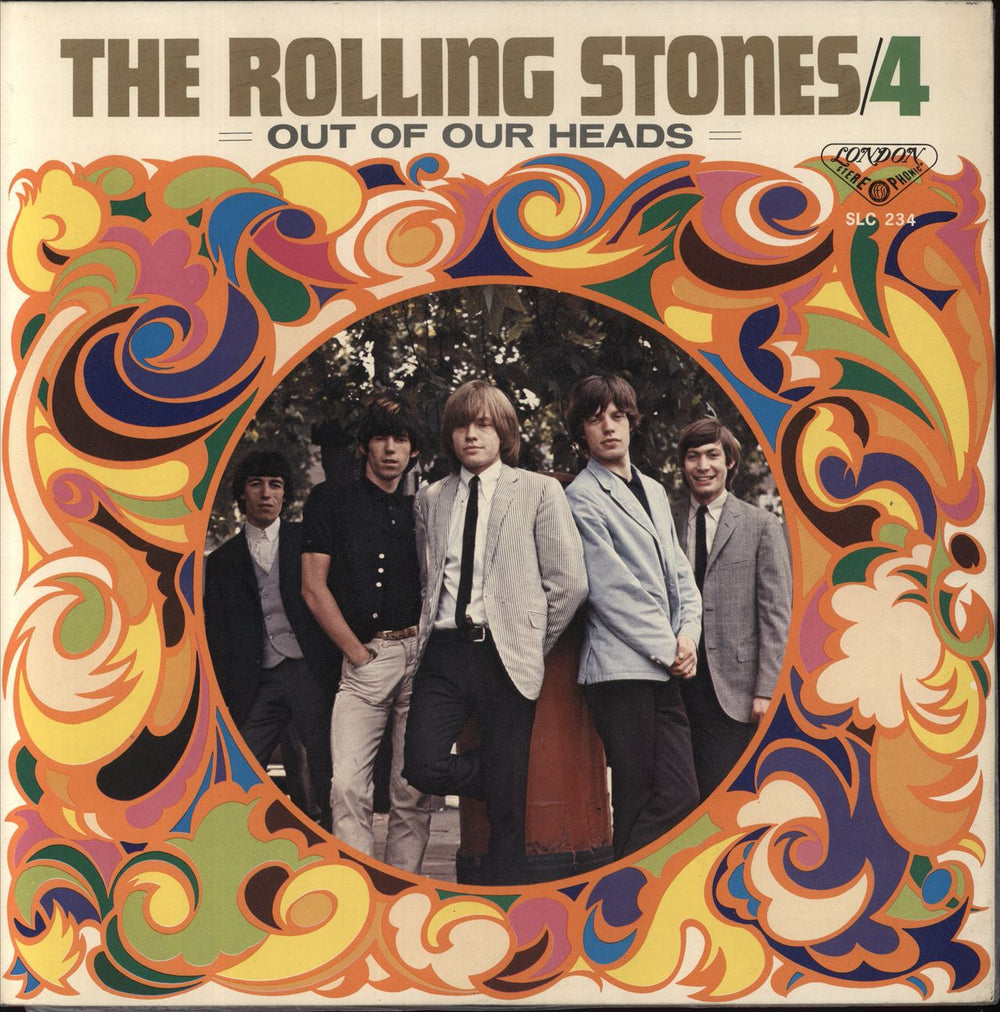 The Rolling Stones Rolling Stones / 4 + Poster Japanese vinyl LP album (LP record) SLC234