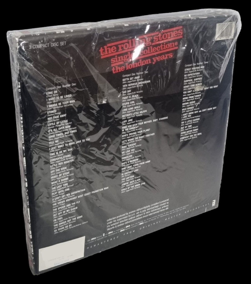 The Rolling Stones Singles Collection - The London Years - EX US CD Album Box Set ROLDXSI814702