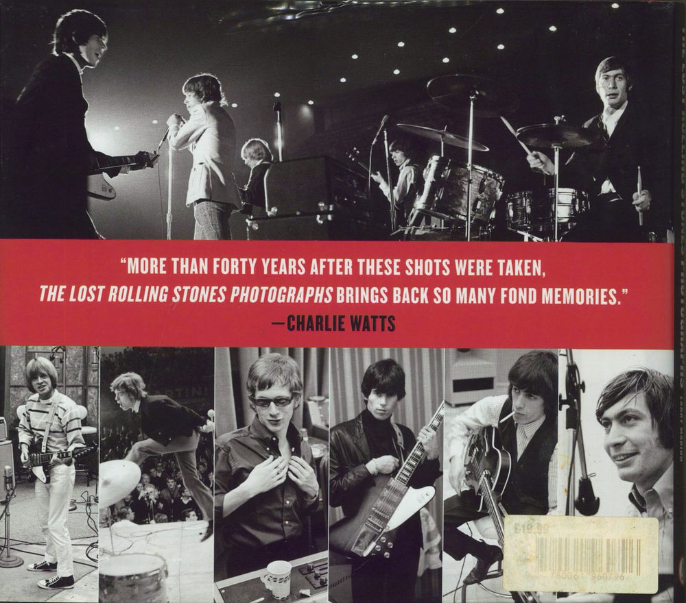 The Rolling Stones The Lost Rolling Stones Photographs: The Bob Bonis Archive 1964-1966 - Hardback US book 9780061960796