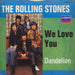 The Rolling Stones We Love You German 7" vinyl single (7 inch record / 45)