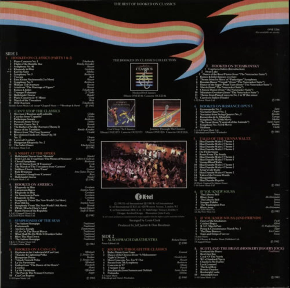 The Royal Philharmonic Orchestra The Best Of Hooked On Classics UK vinyl LP album (LP record) RPOLPTH603372