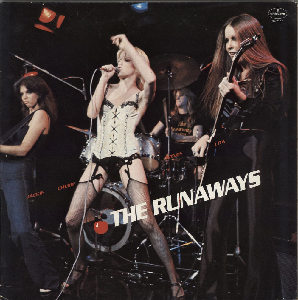 The Runaways The Runaways - EX Japanese vinyl LP album (LP record) RJ-7165