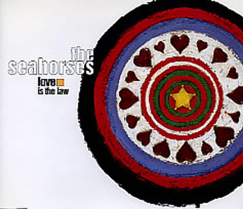 The Seahorses Love Is The Law UK Promo CD single (CD5 / 5") WGFSTD22243