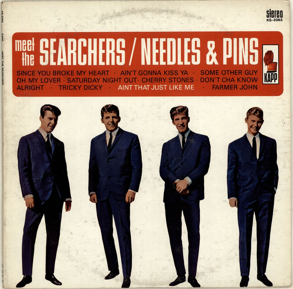 The Searchers Meet The Searchers / Needles & Pins - 1st US vinyl LP album (LP record) KS-3363