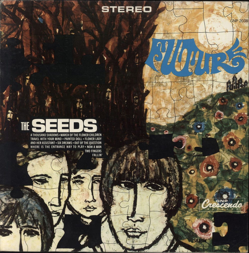 The Seeds Future - With Art Inserts US vinyl LP album (LP record) GNP2038