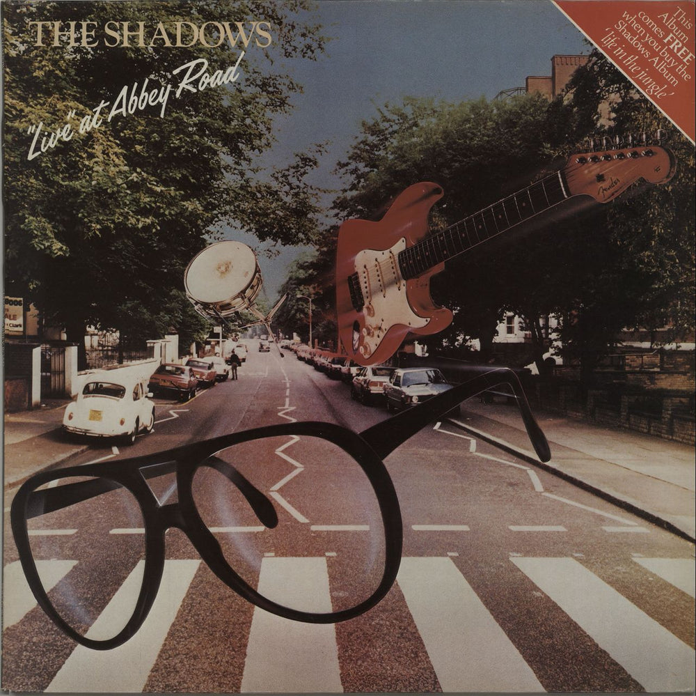 The Shadows Life In The Jungle + Live At Abbey Road UK 2-LP vinyl record set (Double LP Album) SHADS1