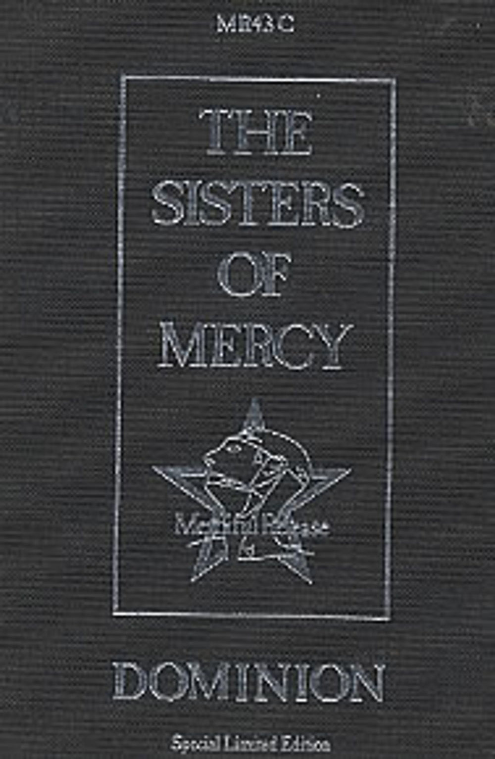 The Sisters Of Mercy Dominion UK cassette single MR43C