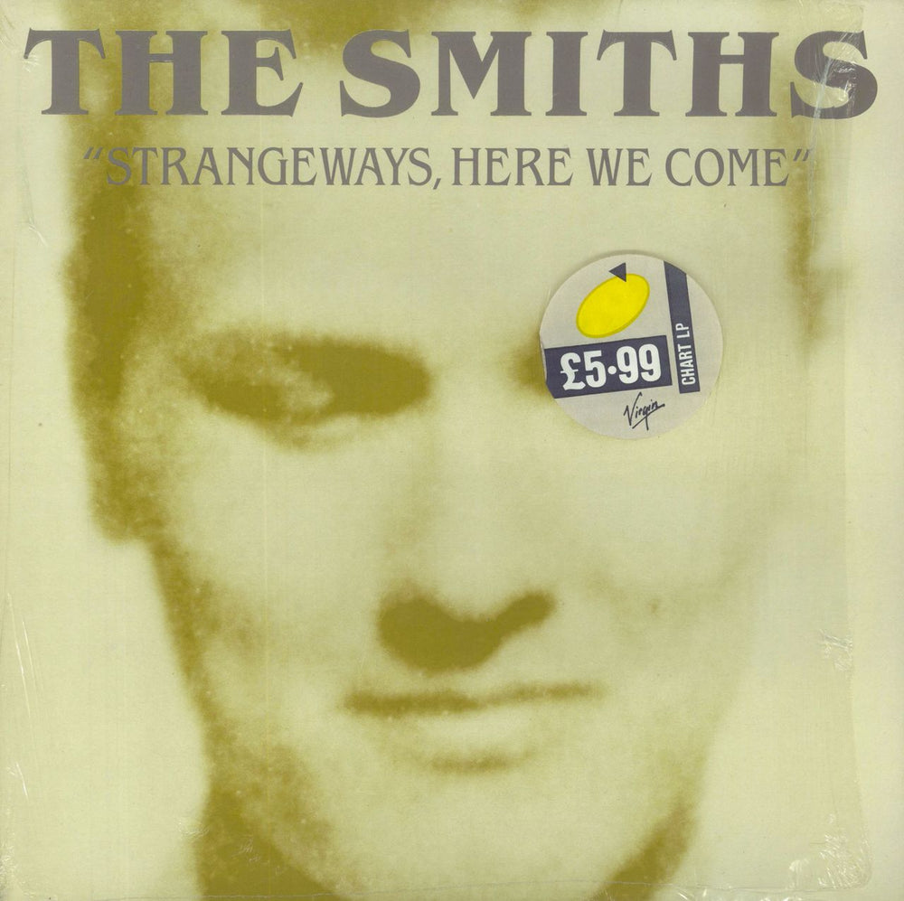 The Smiths Strangeways Here We Come - Open Shrink UK vinyl LP album (LP record) ROUGH106