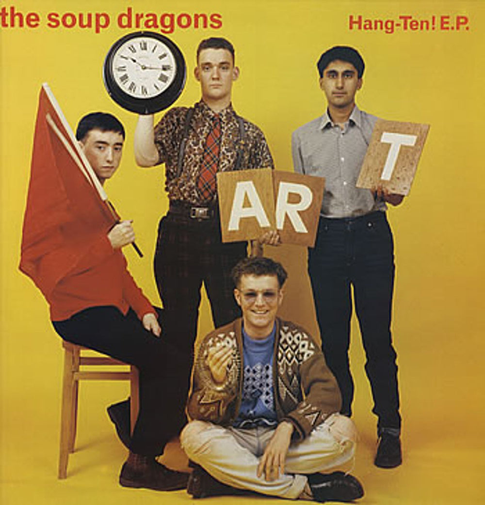 The Soup Dragons Hang-Ten! EP UK 12" vinyl single (12 inch record / Maxi-single) RTV121